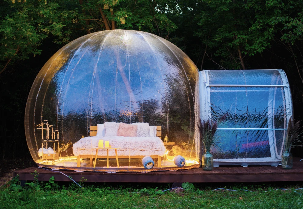 garden bubble tent