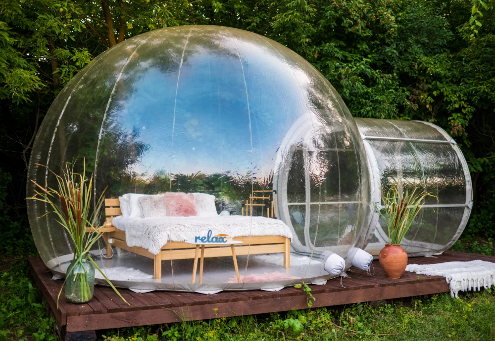 tunnel bubble ball tent